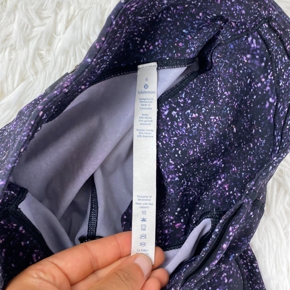 Lululemon Speed Up Crop 21" Crystalline Multi - Picture 5 of 8